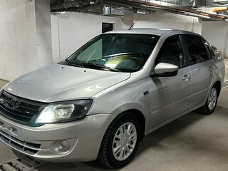 2013 Lada (ВАЗ) Granta I, серебристый, 480000 рублей, вид 1