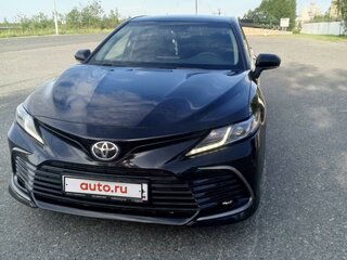2021 Toyota Camry VIII (XV70) Рестайлинг, чёрный, 2600000 рублей, вид 5