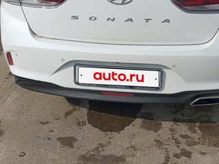 2018 Hyundai Sonata VII (LF) Рестайлинг, белый, 1730000 рублей, вид 4