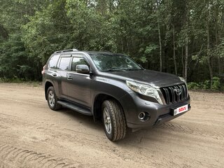 2014 Toyota Land Cruiser Prado 150 Series Рестайлинг 1, серый, 3800000 рублей, вид 4