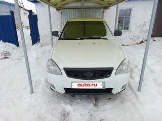 2014 Lada (ВАЗ) Priora I Рестайлинг, белый, 450000 рублей, вид 1