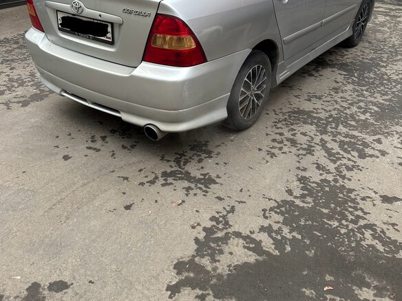 2004 Toyota Corolla IX (E120, E130), серебристый - вид 4