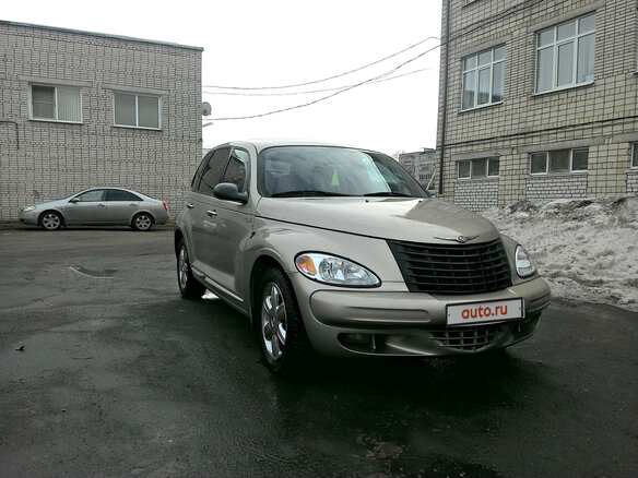 2002 Chrysler PT Cruiser, золотистый