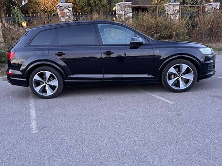 2019 Audi Q7 II (4M), чёрный, 4250000 рублей, вид 3