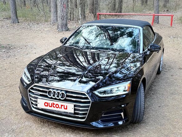 2019 Audi A5 II (F5), чёрный, 3100000 рублей