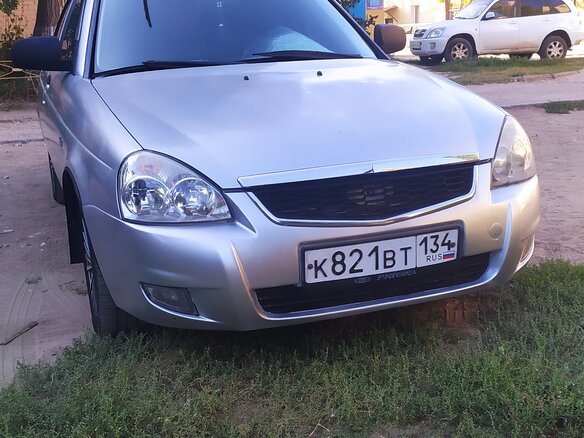 2007 Lada (ВАЗ) Priora I, серебристый, 200000 рублей - вид 1
