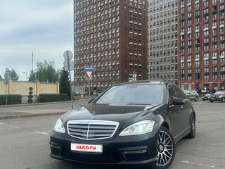 2008 Mercedes-Benz S-Класс 500 Long V (W221), чёрный, 1850000 рублей, вид 2