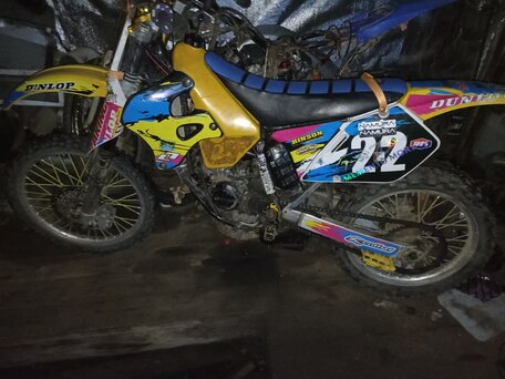 1998 Suzuki RM 125, жёлтый, 130000 рублей, вид 2