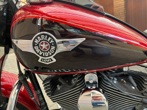 2013 Harley-Davidson Fat Boy, красный, 1390000 рублей - вид 13