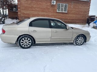 2005 Hyundai Sonata ТагАЗ IV (EF) Рестайлинг, бежевый, 500000 рублей, вид 4