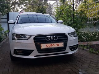 2014 Audi A4 IV (B8) Рестайлинг, белый, 1375000 рублей, вид 2