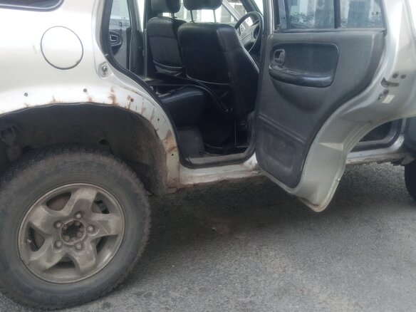 2003 Kia Sportage Grand I, серый, 150000 рублей - вид 16