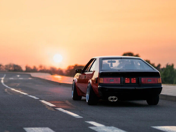 1985 Toyota Celica XX III (A60), красный - вид 2