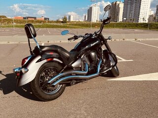 2013 Kawasaki VN900 Vulcan, чёрный, 640630 рублей, вид 3
