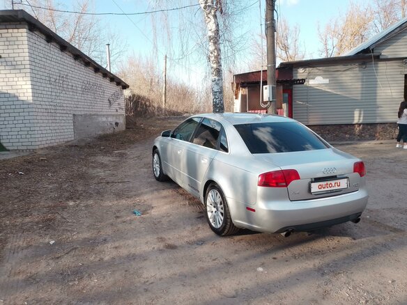 2005 Audi A4 III (B7), серебристый, 1300000 рублей - вид 11