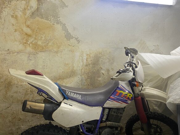 1996 Yamaha TT250R, синий, 250000 рублей