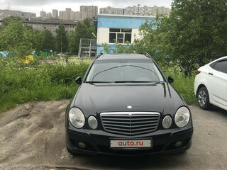 2007 Mercedes-Benz E-Класс 200 III (W211, S211) Рестайлинг, чёрный, 950000 рублей, вид 2