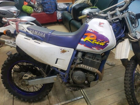 1994 Yamaha TT-R250, белый, 210000 рублей, вид 3