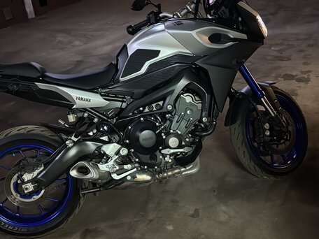 2016 Yamaha MT-09 Tracer (FJ-09), синий, 710000 рублей, вид 2