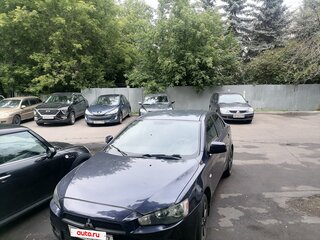 2008 Mitsubishi Lancer X, синий, 749000 рублей, вид 1