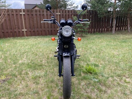2015 Triumph Scrambler, чёрный, 625000 рублей, вид 3