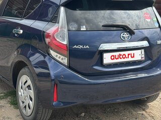 2018 Toyota Aqua I Рестайлинг 2, синий, 1250000 рублей, вид 1