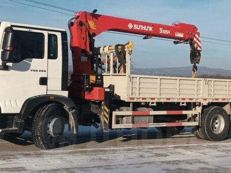 2023 Sinotruk Howo T5G, белый, 9100000 рублей, вид 1