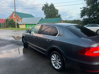2014 Skoda Superb DSG II Рестайлинг, серый, 1150000 рублей, вид 4