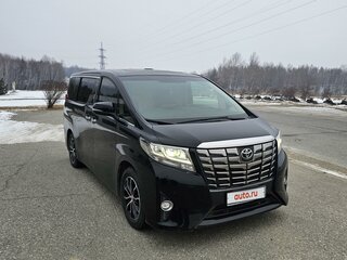 2015 Toyota Alphard III, чёрный, 5500000 рублей, вид 1
