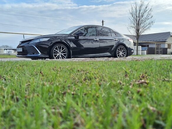 2020 Toyota Camry VIII (XV70), чёрный - вид 8