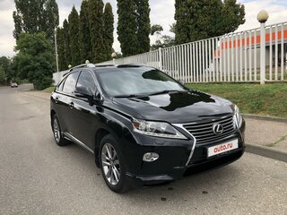2013 Lexus RX 350 III Рестайлинг, чёрный, 2350000 рублей, вид 3