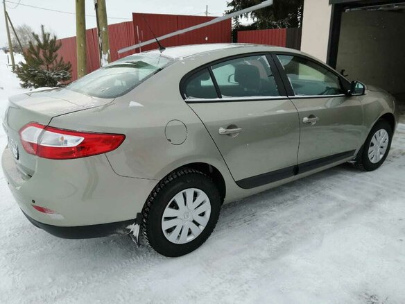 2012 Renault Fluence I, бежевый - вид 4