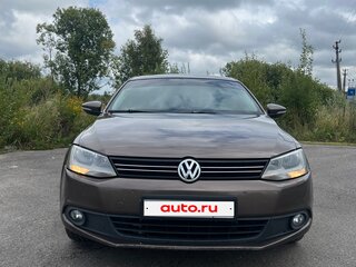 2012 Volkswagen Jetta VI, коричневый, 980000 рублей, вид 2