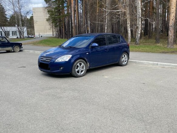 2008 Kia Ceed I, синий, 650000 рублей - вид 9