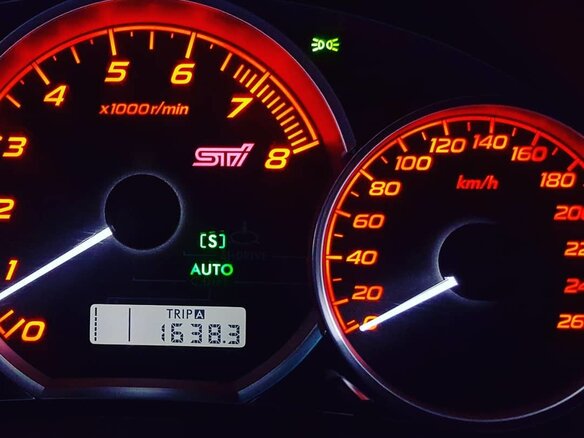 2008 Subaru Impreza WRX STi III, чёрный - вид 6