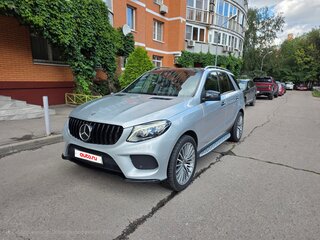 2017 Mercedes-Benz GLE 350 d I (W166), серебристый, 3600000 рублей, вид 2