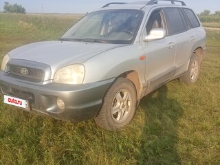 2002 Hyundai Santa Fe I, серебристый, 370000 рублей, вид 1