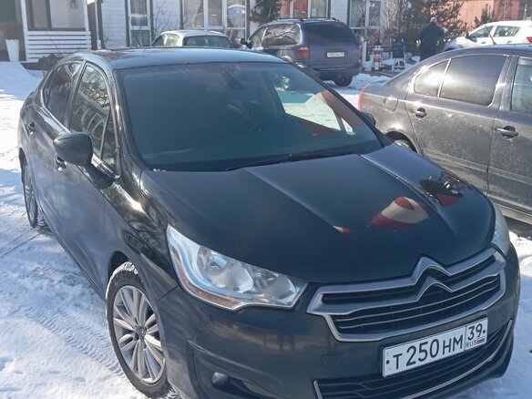 2013 Citroen C4 II, чёрный, 980000 рублей