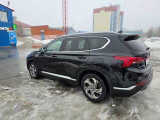 2021 Hyundai Santa Fe IV Рестайлинг, чёрный, 3200000 рублей, вид 3