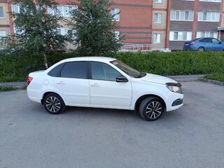 2021 Lada (ВАЗ) Granta I Рестайлинг, белый, 555000 рублей, вид 2