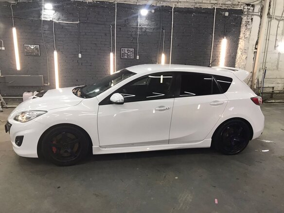 2011 Mazda 3 MPS II Рестайлинг, белый, 1450000 рублей - вид 3
