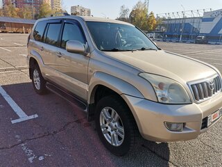 2006 Toyota Land Cruiser Prado 5-speed 120 Series, бежевый, 1780000 рублей, вид 4