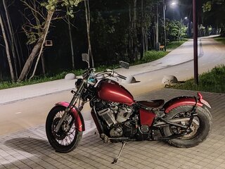 1993 Honda Steed 400, красный, 200000 рублей, вид 3