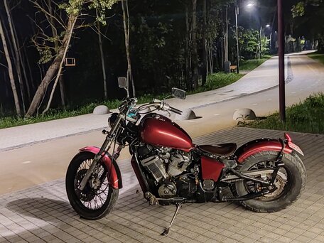 1993 Honda Steed 400, красный, 200000 рублей, вид 3