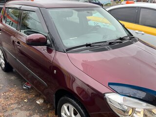 2010 Skoda Fabia II Рестайлинг, красный, 715000 рублей, вид 4