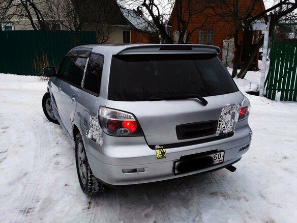 2003 Mitsubishi Airtrek I, серебристый - вид 19