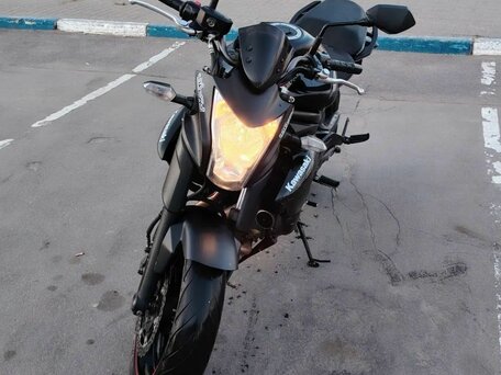 2017 Kawasaki ER-6N, чёрный, 400000 рублей, вид 1