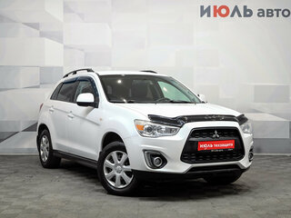 2014 Mitsubishi ASX I Рестайлинг, белый, 1060000 рублей, вид 3