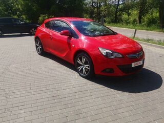 2012 Opel Astra GTC J Рестайлинг, красный, 860000 рублей, вид 1