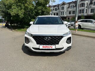 2019 Hyundai Santa Fe IV, белый, 2600000 рублей, вид 2